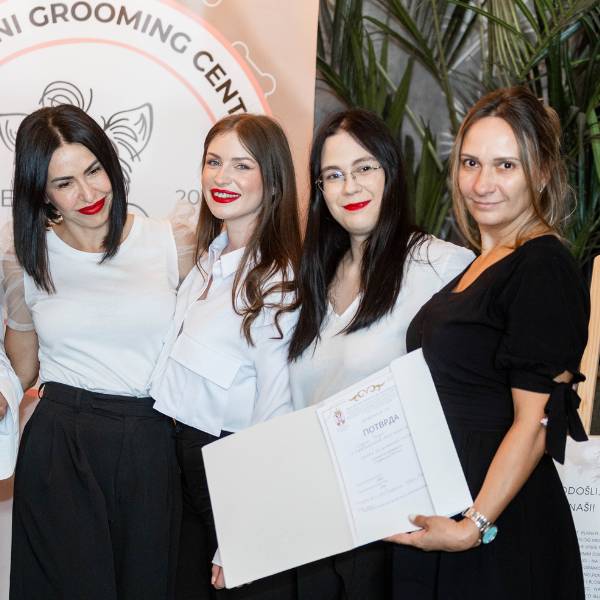 Kurs za šišanje pasa diploma