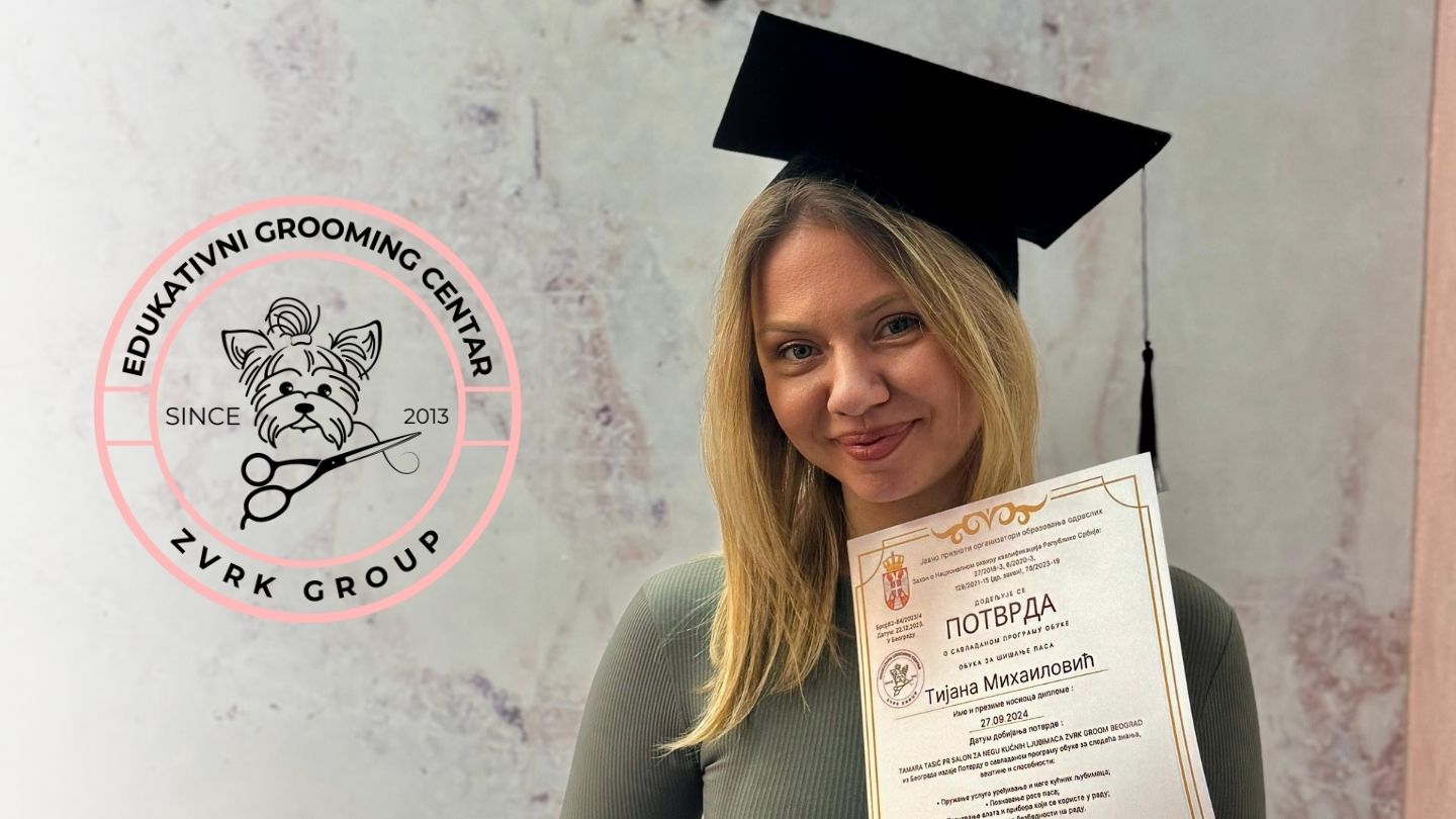 Obuka za šišanje pasa – Iskustva naših polaznika – Tijana Mihailović