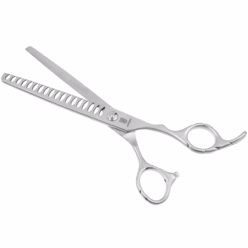 Čankers makaze za pse 7.5" – 24 zuba, za levoruke - Image 4