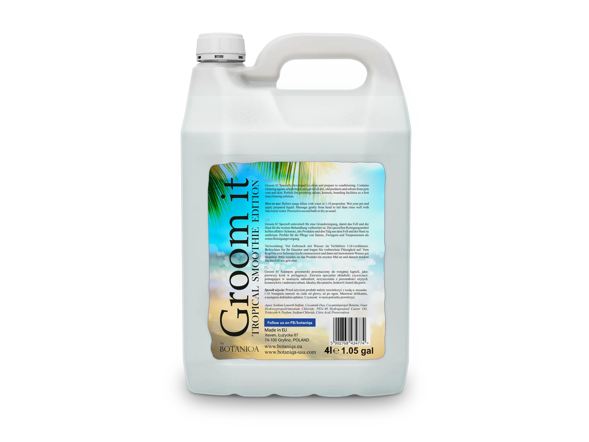 Šampon za pse– Tropical Smoothie, Botaniqa