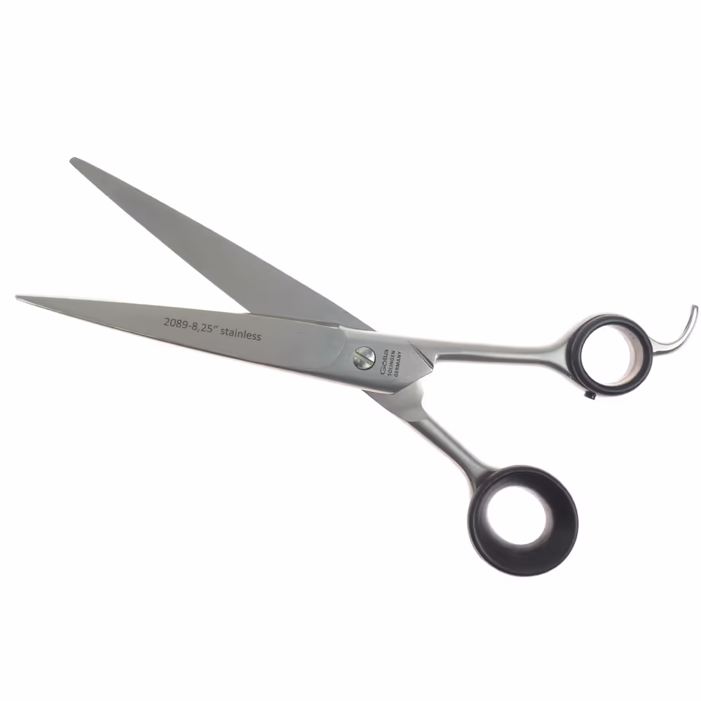 Blago Zakrivljene makaze za pse – Gotta Solingen 8.25"