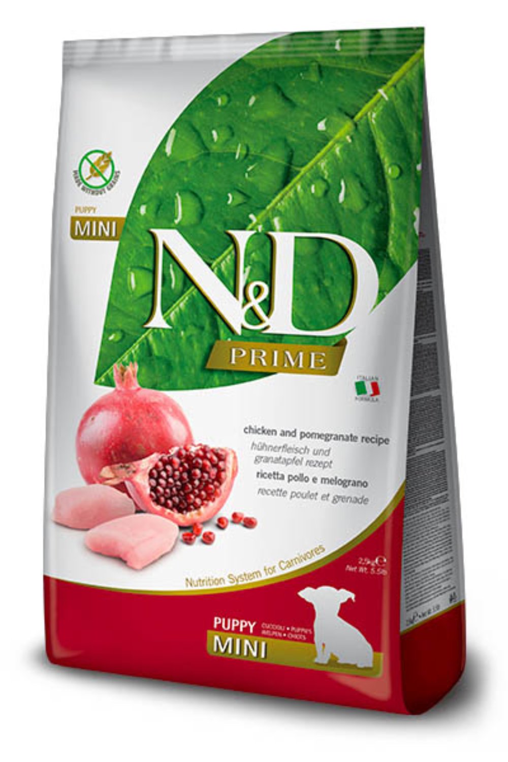 N&D Prime Chicken&Pom. Mini 800g