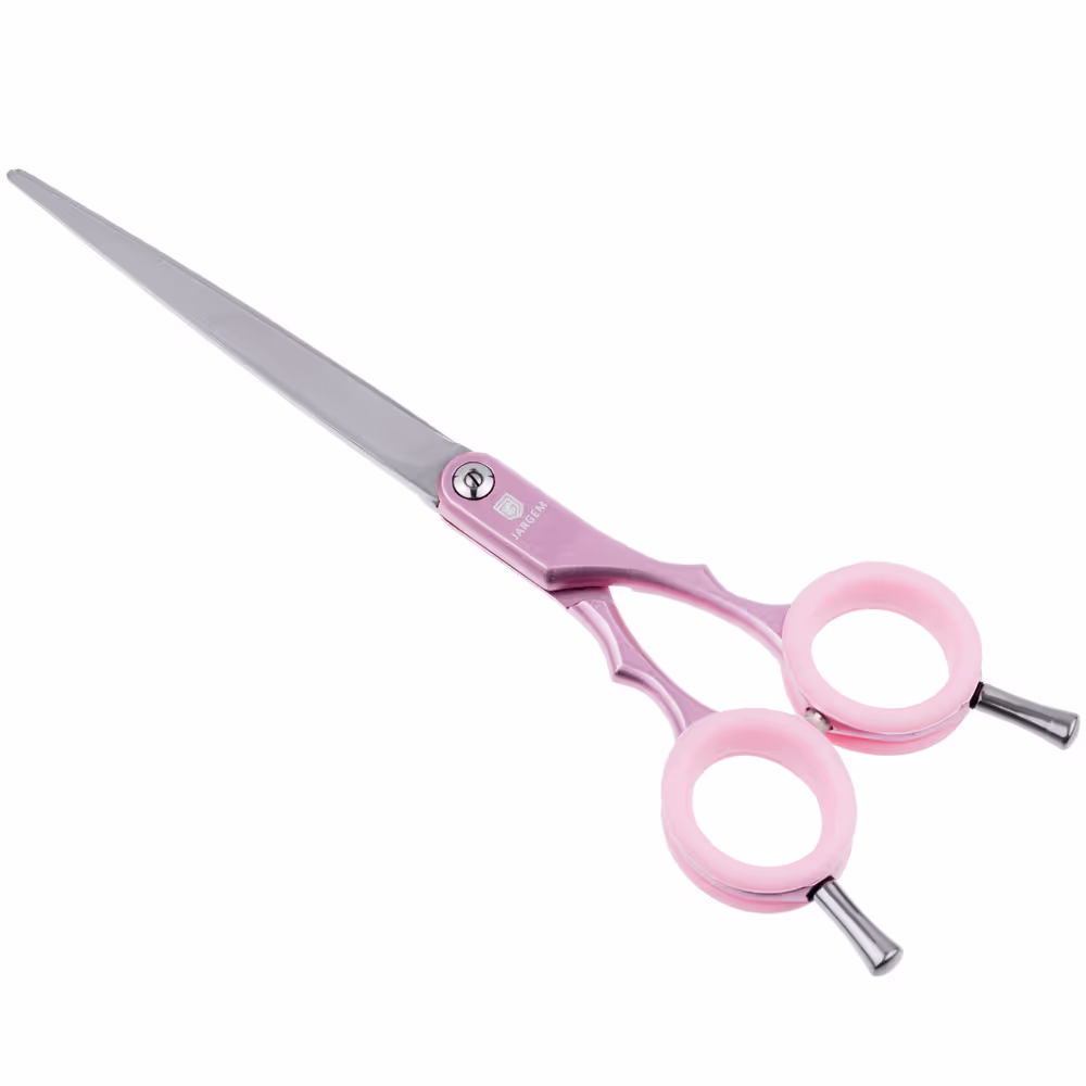 Prave makaze za pse 6.5" – Pink - Image 2