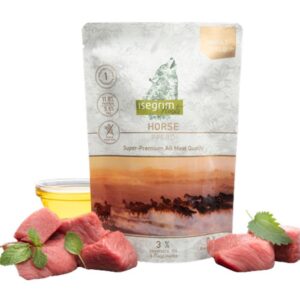 Isegrim Sosic za pse AD konjsko meso 410g