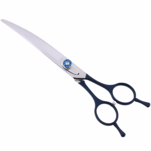 Makaze za pse zakrivljene – 7", tamnoplave