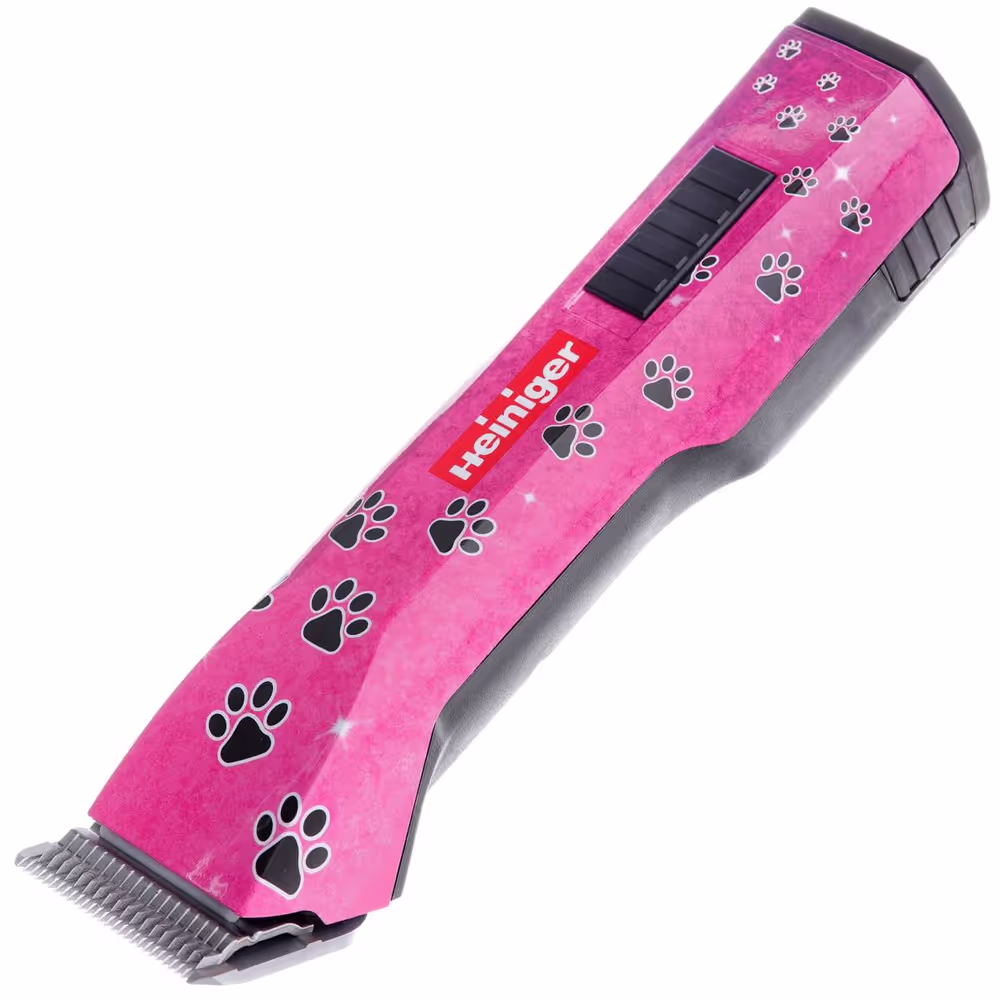 Heiniger Saphir pink sa šapicama, profesionalna mašina za šišanje pasa - Image 2