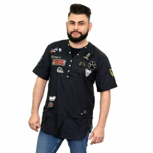 Radna bluza za groomere – Figarino Black, Tikima M