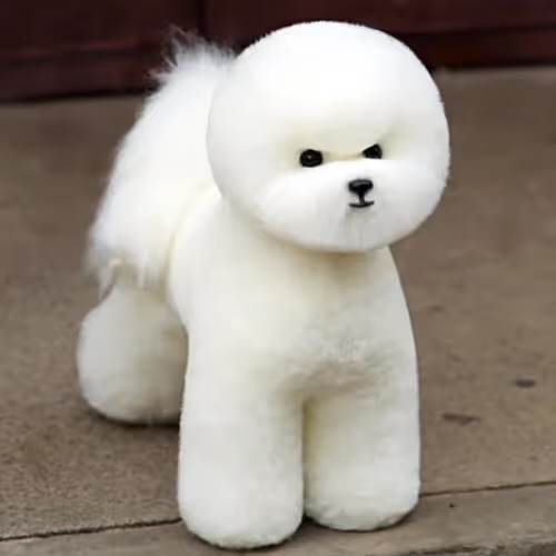 Mr. Jiang Bichon Full Body Hair – bela dlaka za Bichon grooming lutku